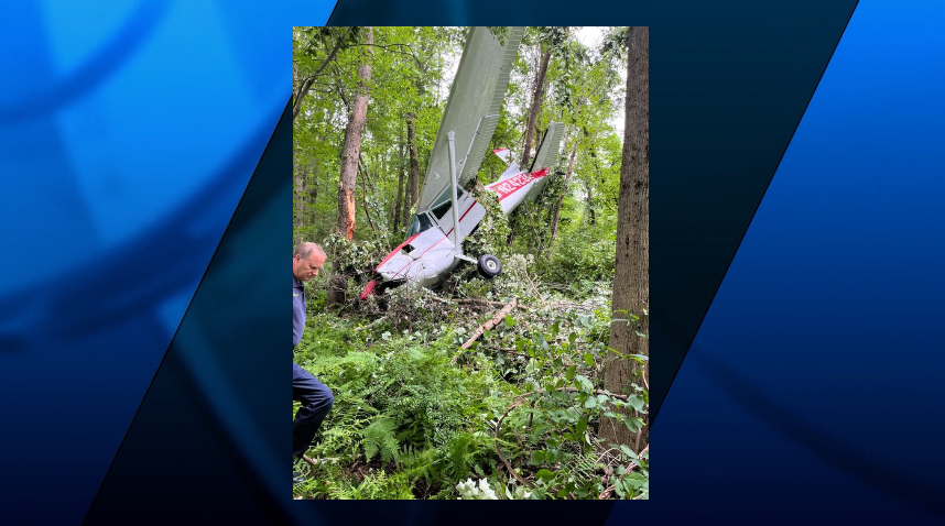 Plymouth Plane Crash Graphic