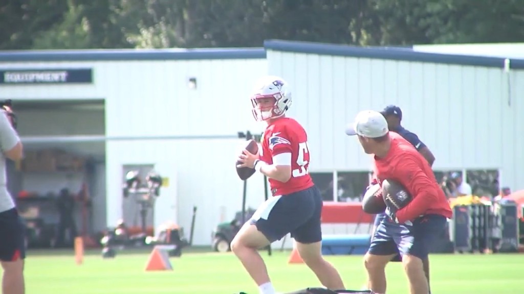 Rookie Bailey Zappe Works Into Quarterback Mix In Foxboro