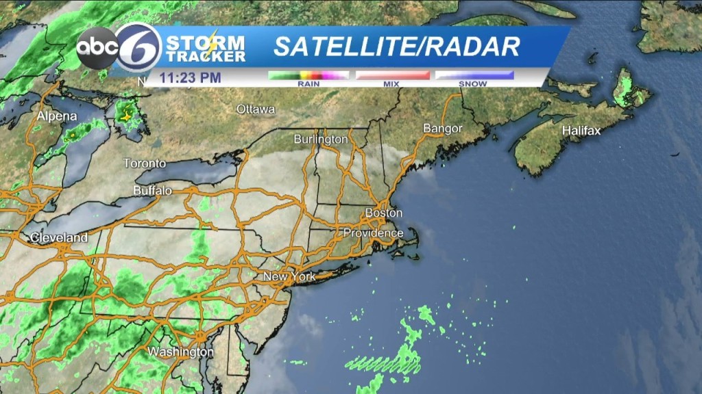 Saturday Night Forecast