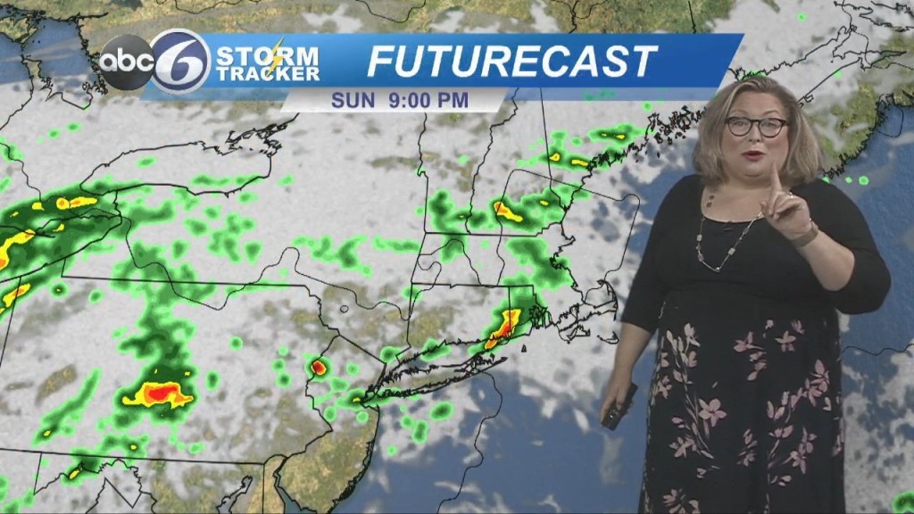 Sunday Evening Forecast