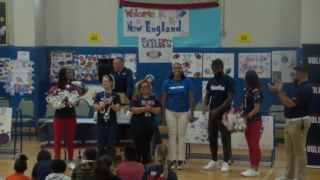 Pats' Jalen Mills Visits Providence School, Talks To Students About Importance Of Education