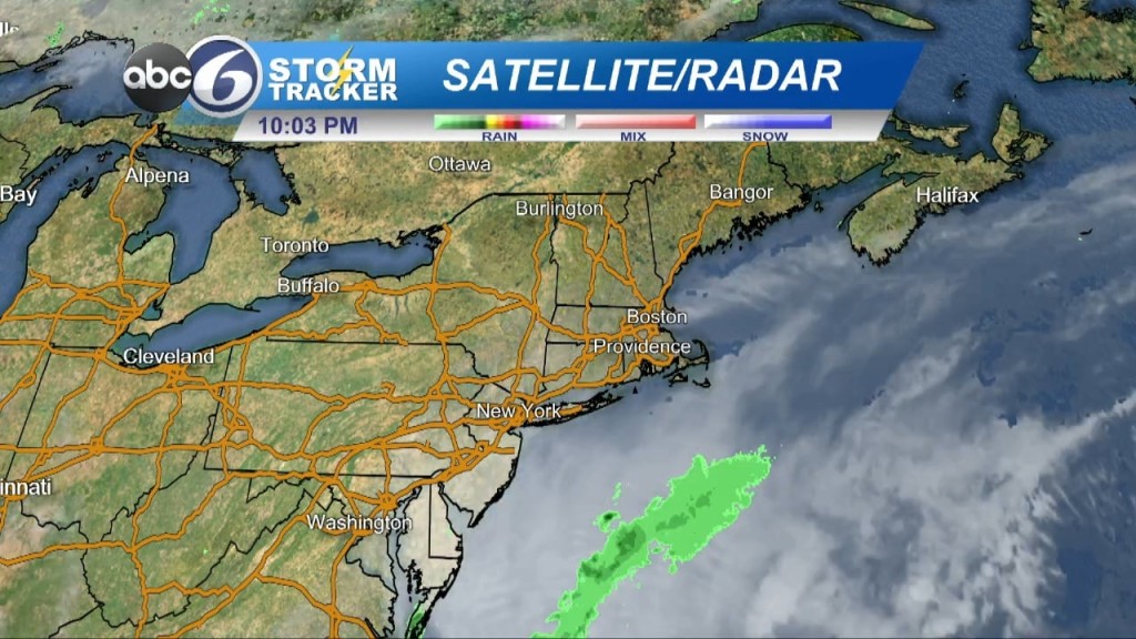 Saturday Night Weather