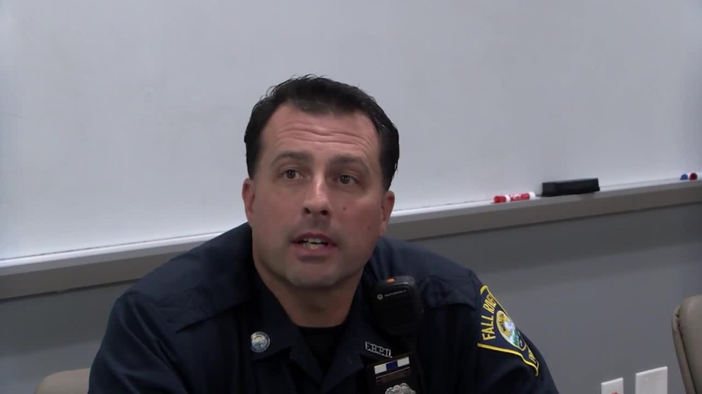 Fall River Police Officer Kindness