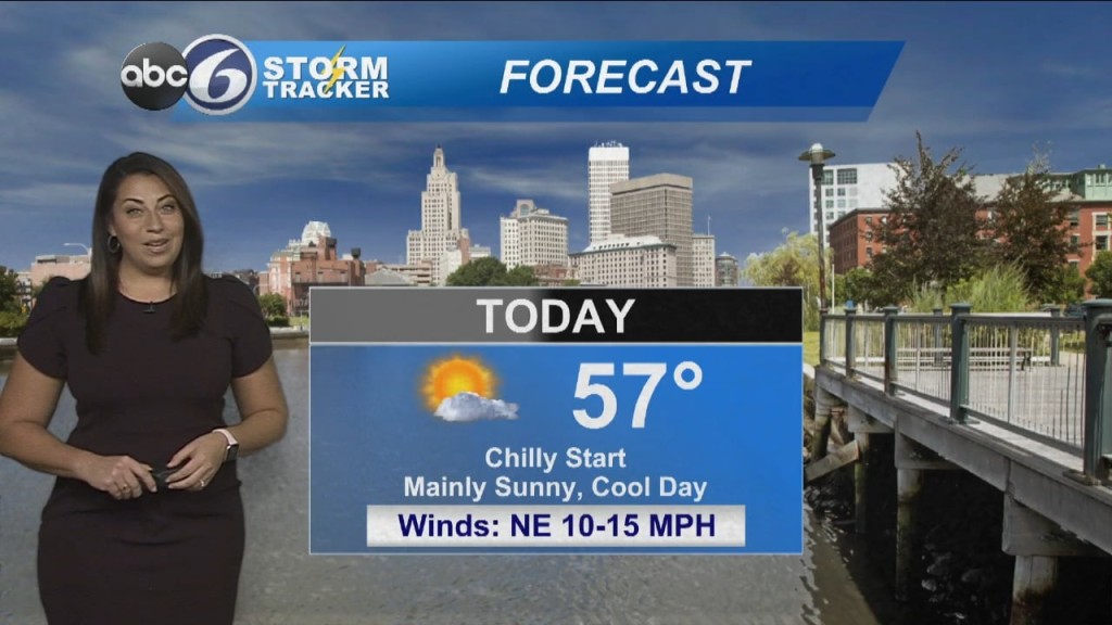 Sunshine Continues But Cooler Temperatures Settle In