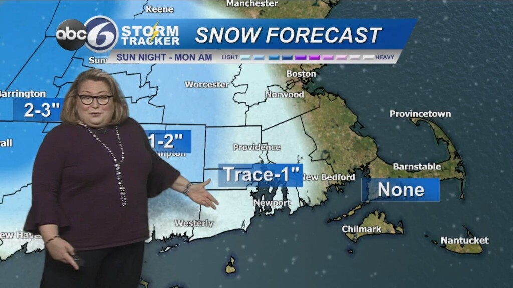 Friday Evening Forecast