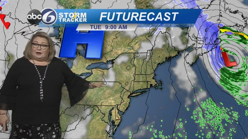 Monday Evening Weather