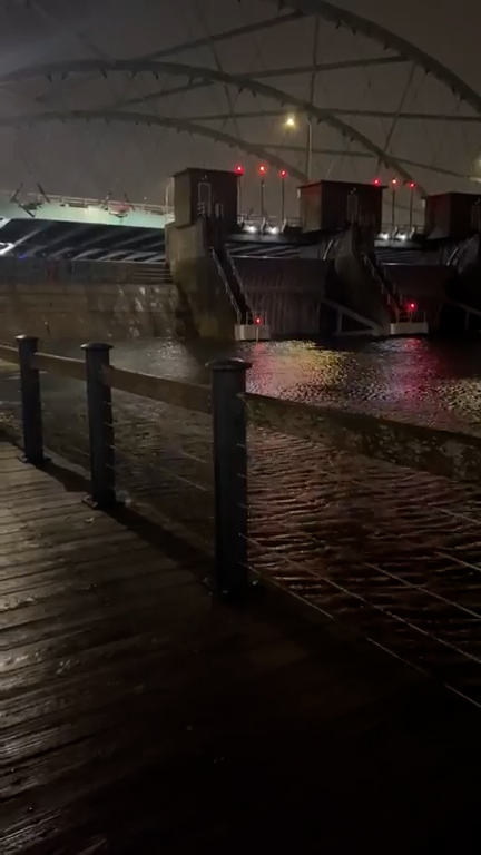 Fox Point Hurricane Barrier