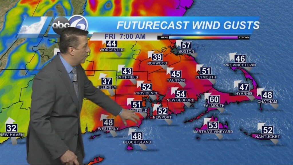 Dangerous Wind Speeds Friday Morning
