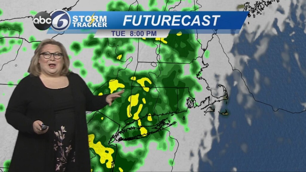 Tuesday Eve Weather Forecast