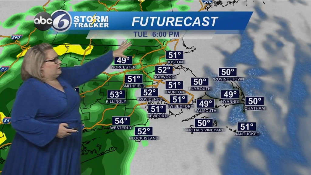 Monday Evening Forecast