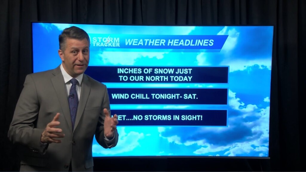 Accumulating Snow Just Missing Rhode Island