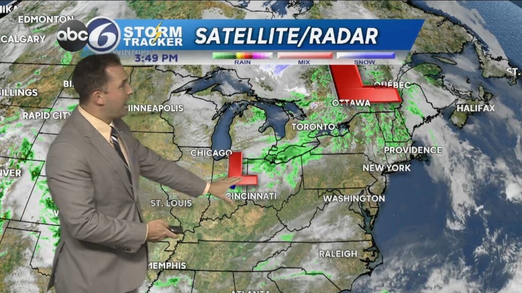 Tuesday Evening Weather