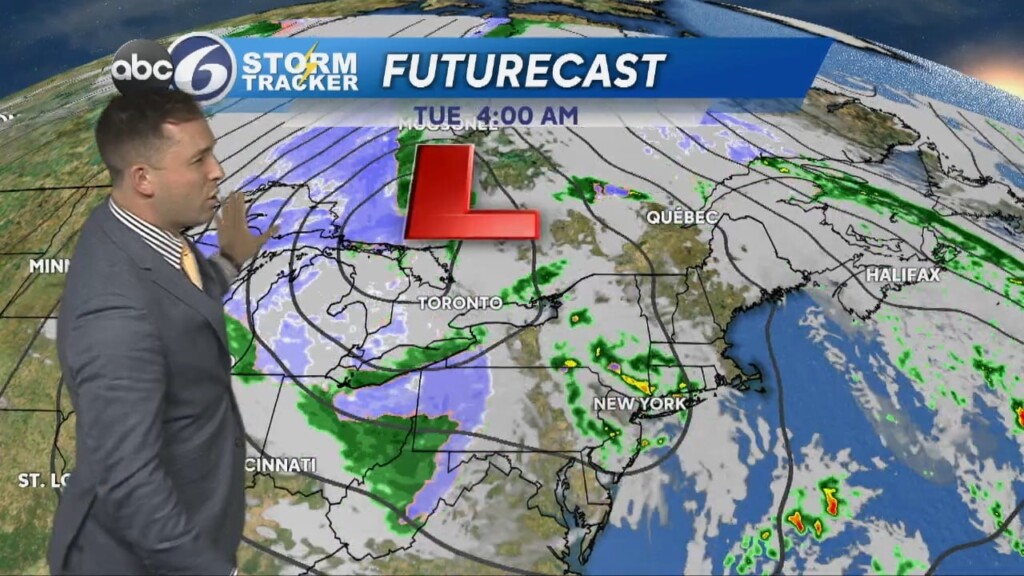 Monday Evening Weather