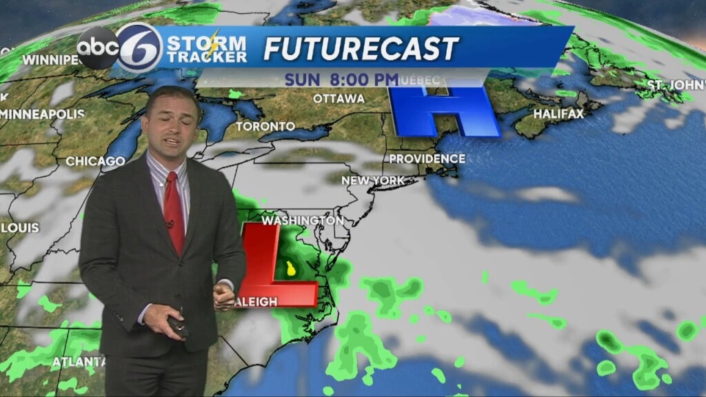 Monday Evening Weather