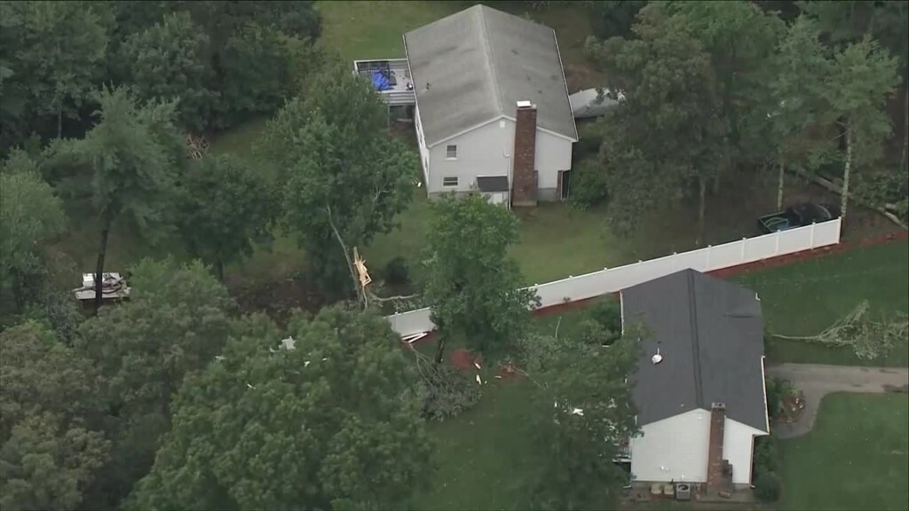 Wcvb Ma Storm Damage Mansfield