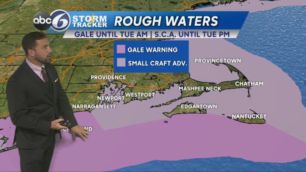 Monday Evening Weather