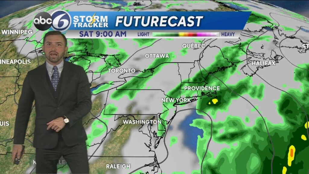 Monday Evening Weather