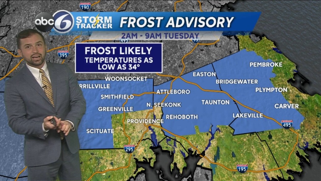 Monday Evening Weather