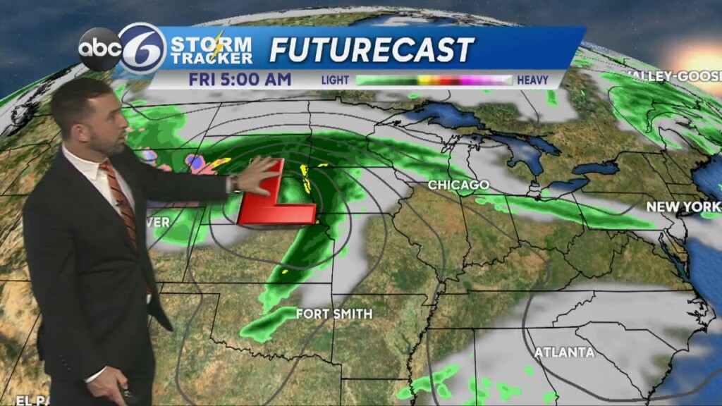 Monday Evening Weather