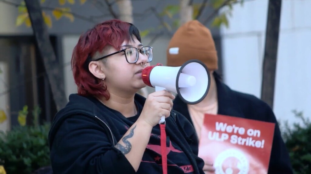 Starbucks Workers Strike For Better Working Conditions