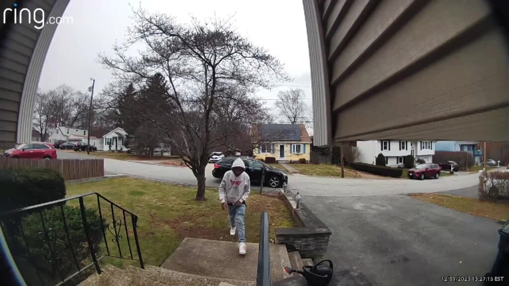 The Cumberland Police Department Is Asking For Help Identifying A Suspected Porch Pirate