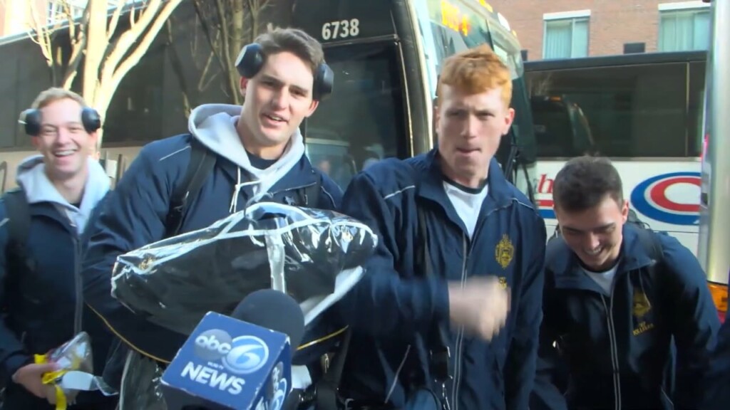 Navy Arrives In Providence