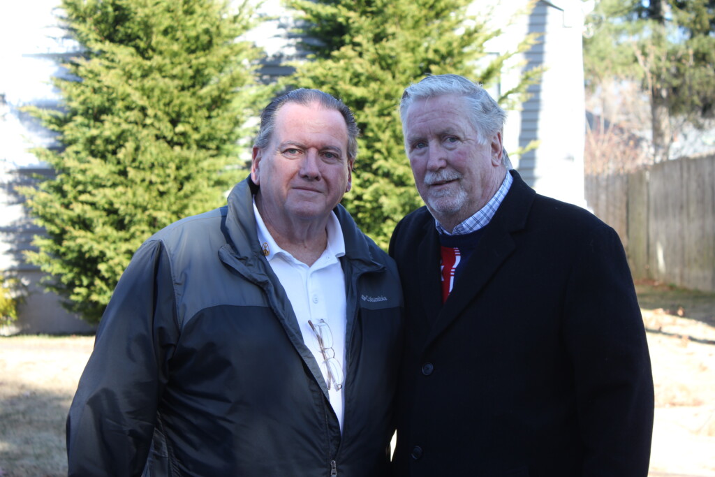 Robert Ryan And Mayor Ken Hopkins