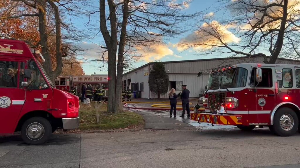 A Fire Broke Out Inside A Commercial Business Space In Bristol