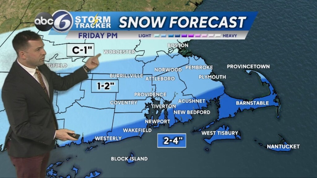 Wednesday Evening Weather