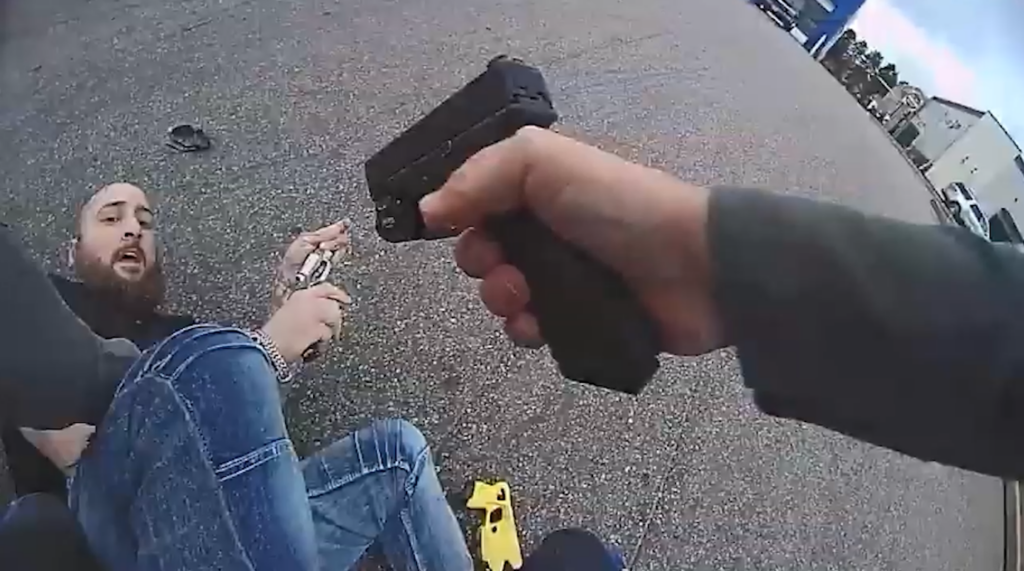 The Office Of The Inspector General Shared This Body Cam Footage Of A Connecticut State Trooper Shooting A Rhode Island Man Accused Of Committing An Armed Robbery