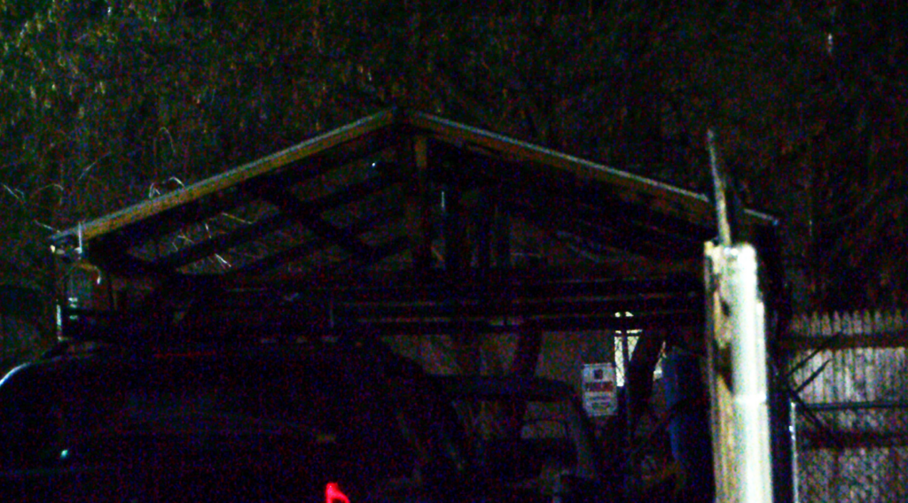 Carport Fire 1