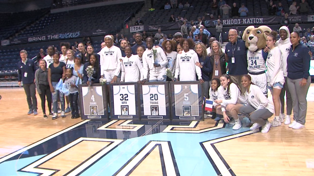 Rhody Women Senior Night 2 28