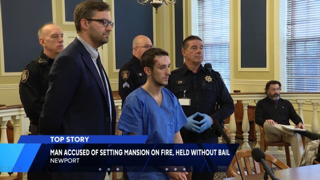 Man In Custody After Newport Mansion Fire