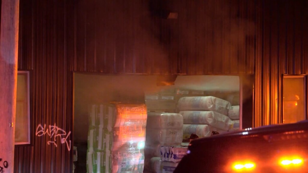 Warehouse Fire Contained In Providence Overnight