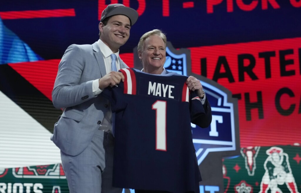 Drake Maye Picked 4 25