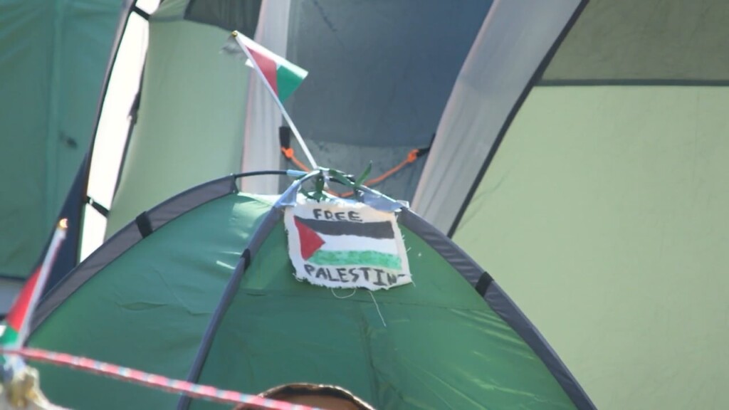 Gaza Solidarity Encampment Day 2