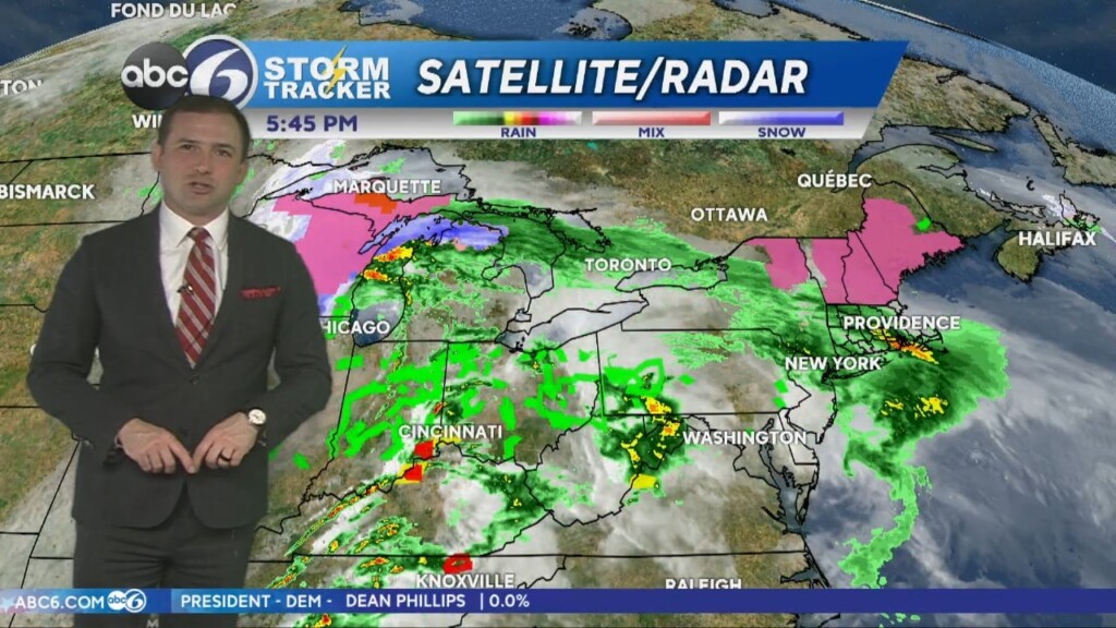 Tuesday Evening Weather