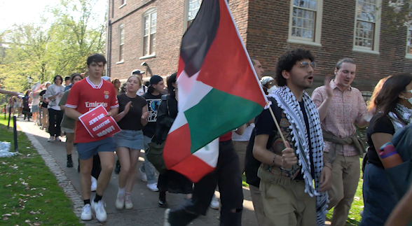 Negotiations set to resume Tuesday between protesters and officials at Brown University