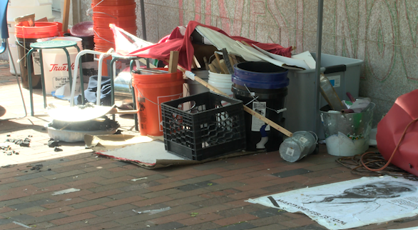 Aftermath of pro-Palestinian protests still apparent at RISD