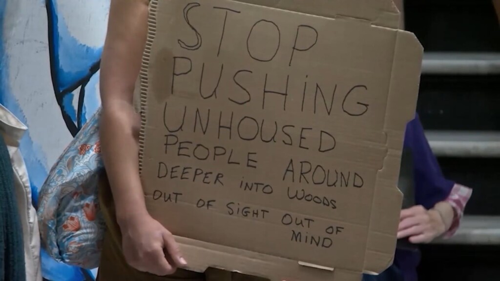 Clearing Of Homeless Encampments In Providence