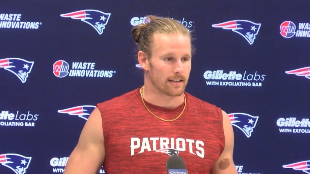 Schooler Embracing Leadership Role On Patriots Special Teams