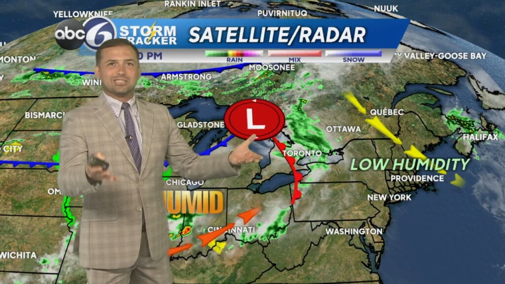 Tuesday Evening Weather