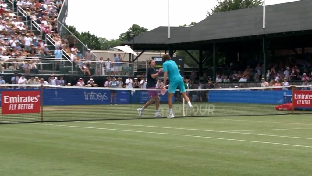 Michelsen, Giron Advance On Induction Saturday To Infosys Tennis Hall Of Fame Open Final