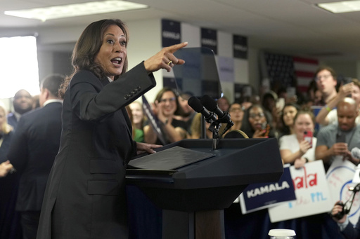 Harris Has Support Of Enough Democratic Delegates To Become Party’s Presidential Nominee: Ap Survey