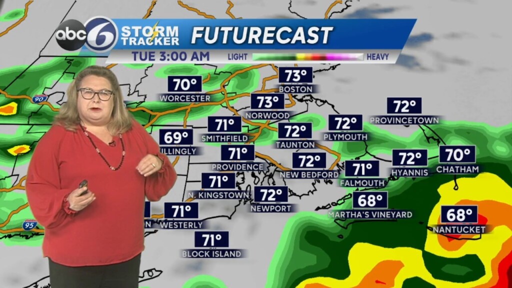 Monday Night Weather Forecast