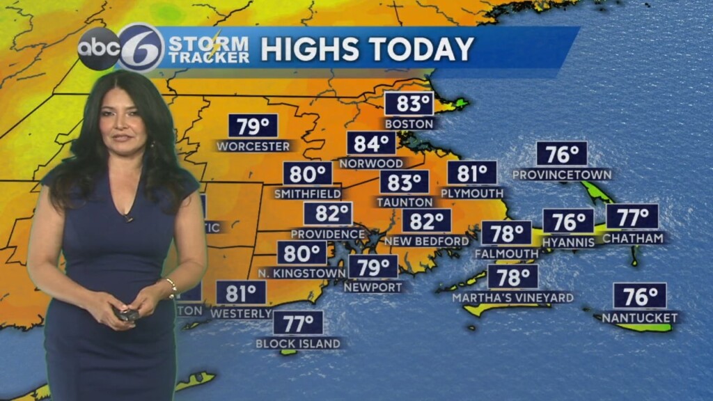 Friday Noon Forecast