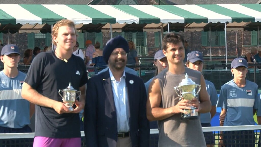 Giron Outlasts Michelsen In Hall Of Fame Open Final, Earns First Atp Tour Title