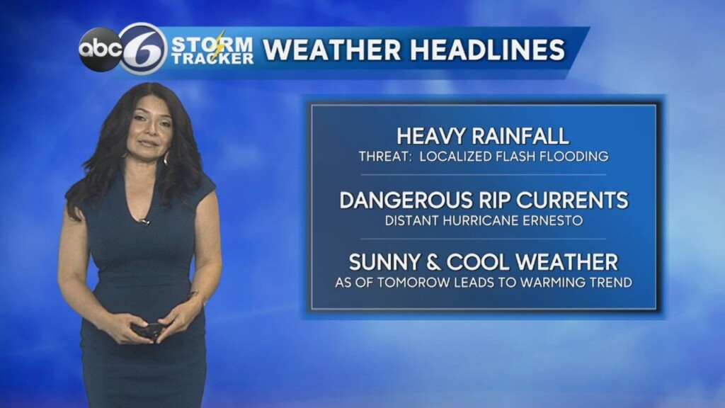 Monday Morning Forecast