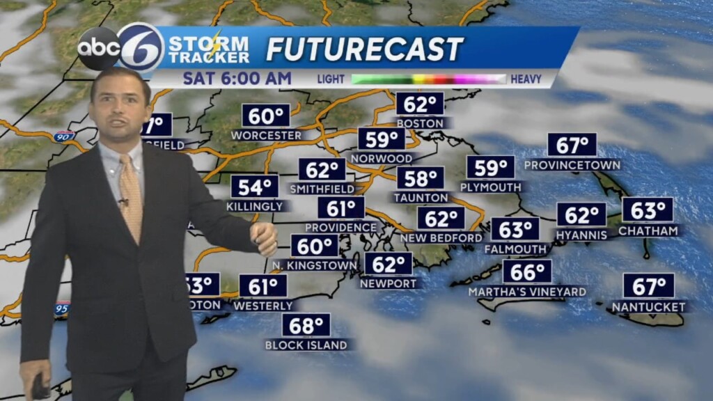 Thursday Evening Weather