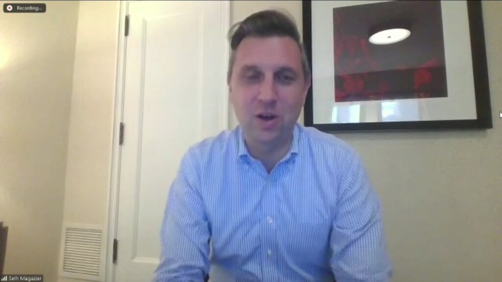 Represenative Seth Magaziner Who's In Chicago, Spoke With Abc 6 About The Dnc